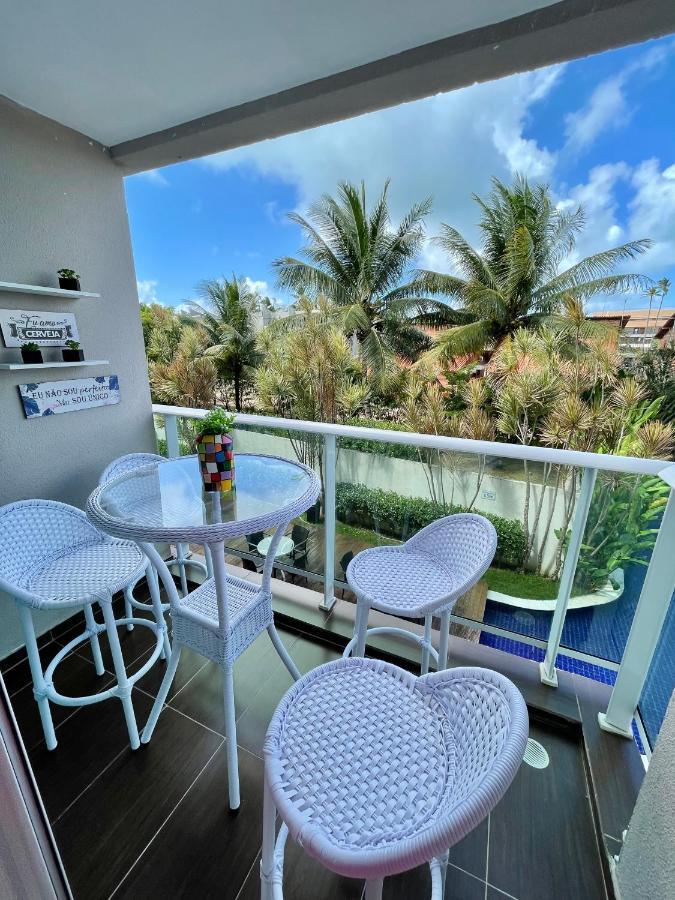 Flat Encanto Totalmente Projetado Vista Piscinas Porto de Galinhas