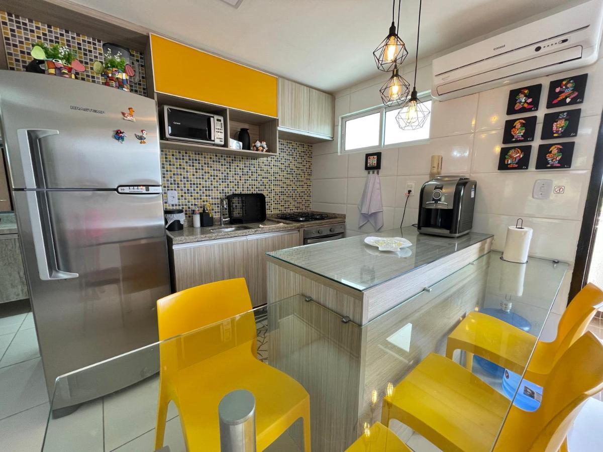 Apartamento Flat Encanto Totalmente Projetado Vista Piscinas Pôrto das Galinhas