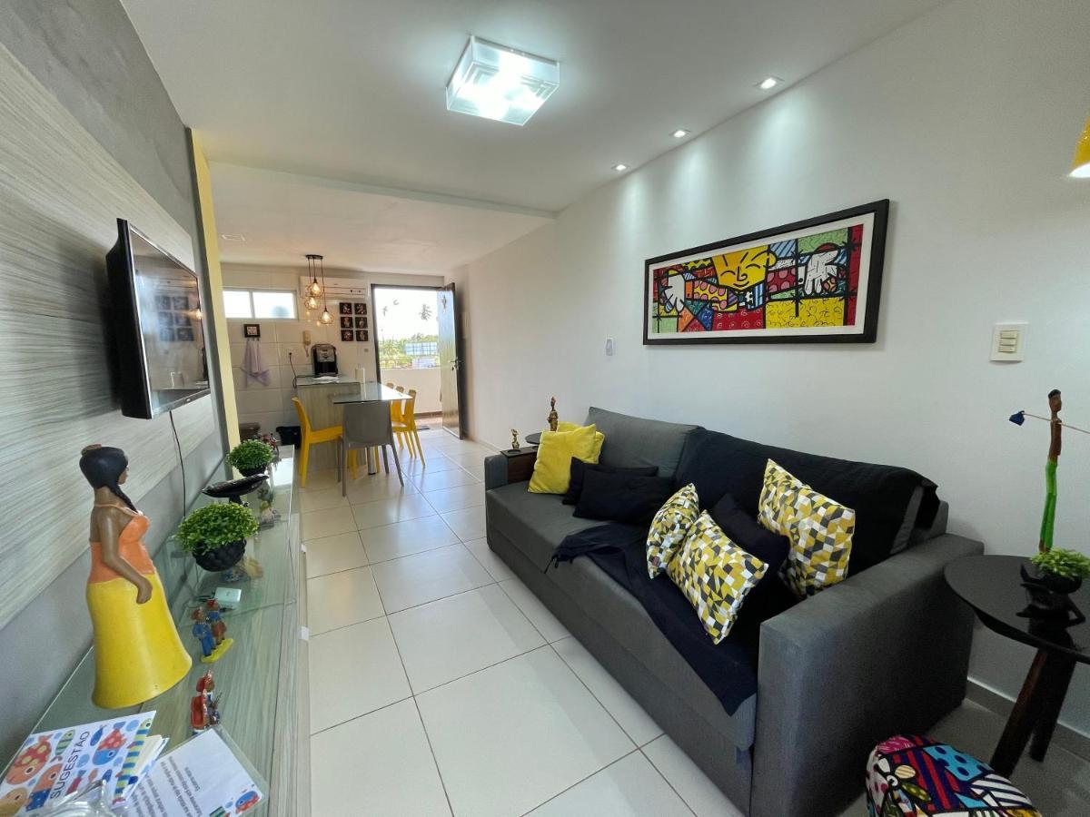 Apartamento Flat Encanto Totalmente Projetado Vista Piscinas Pôrto das Galinhas